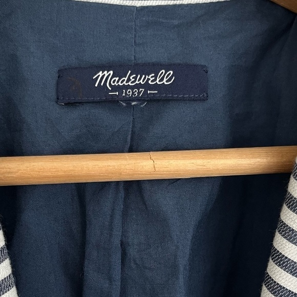 Madewell Striped Blazer - Picture 6 of 8